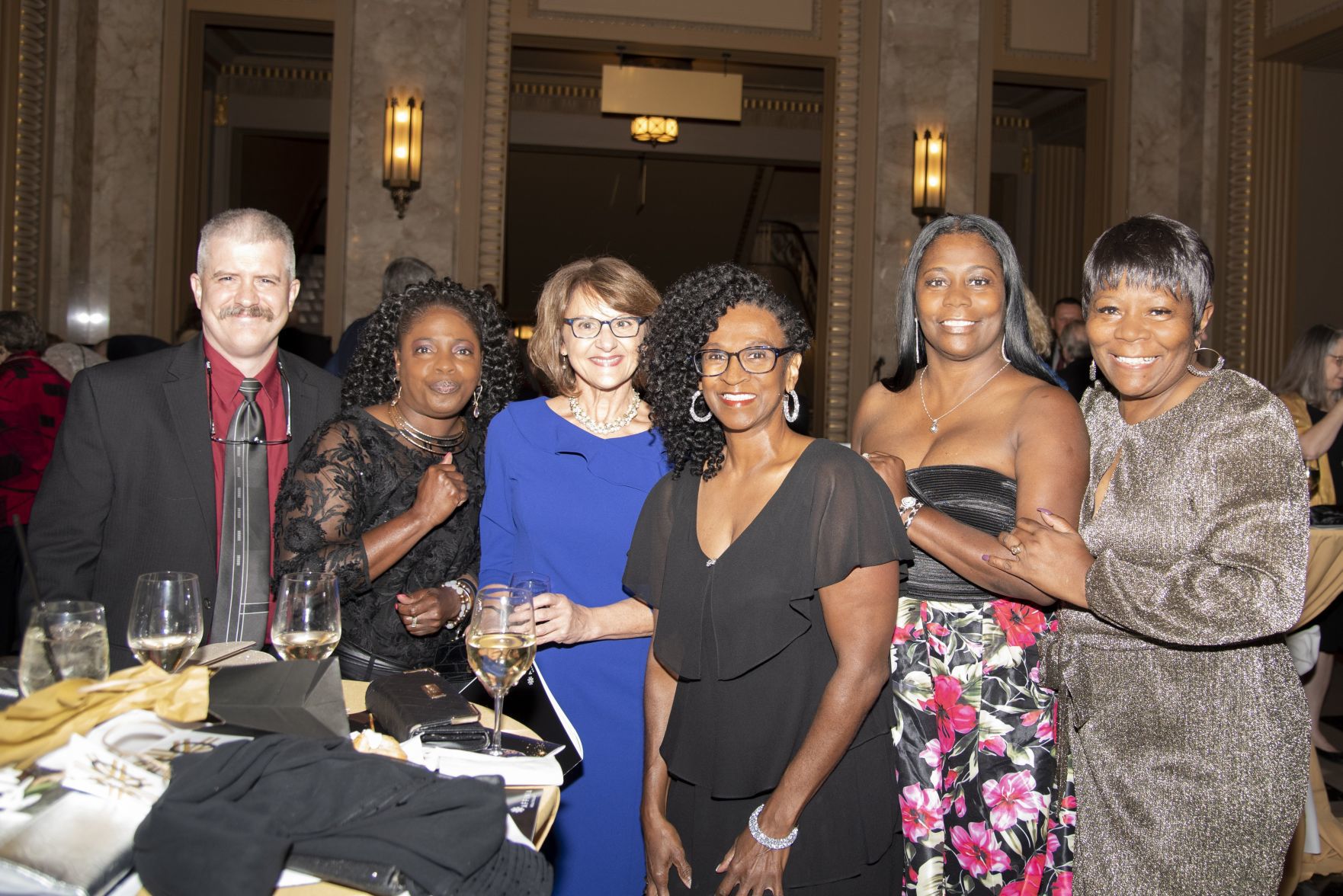 Chris Overmann, Mary Johnson, Michelle Radomski, Charlet Clay, Angela Ellerson, Elma Bue